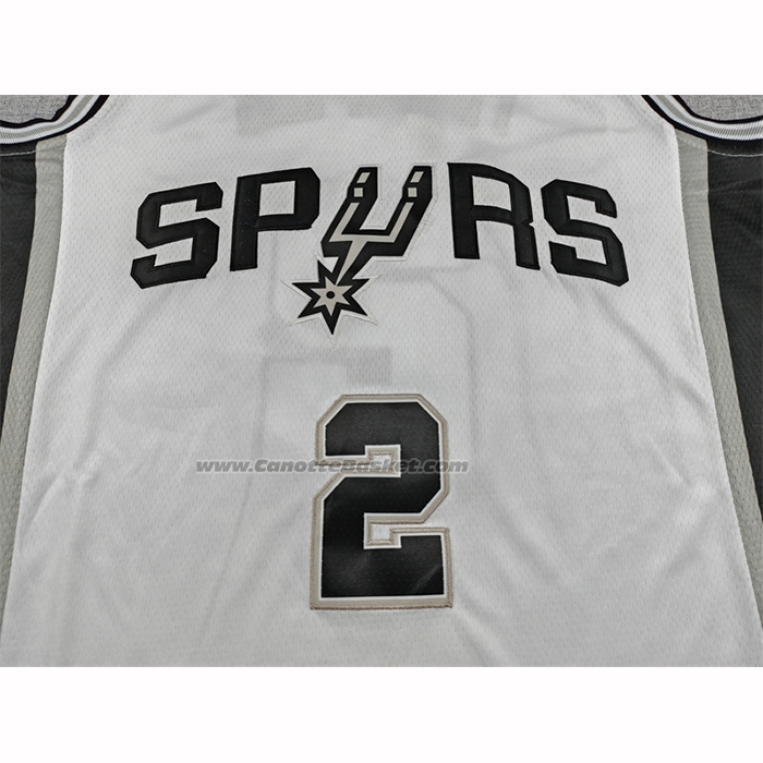 Maglia San Antonio Spurs Dylan Harper No 2 Association 2025-26 Bianco